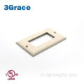 1 gang decorativo gfci parete plate luce